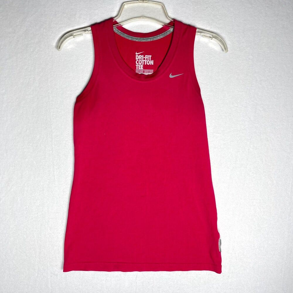 Nike Dri-Fit Cotton Workout Tank Women Size‎ S